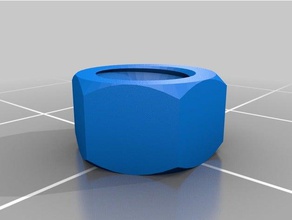 dado par vite di blocco piccola pièces personnalisé 3d print model - Mito3D