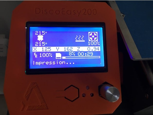 dagoma de200 custom firmware Impresora 3d accesorios 3D print model - Mito3D