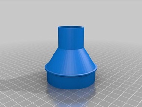 shopvac craftsman router dust port parts customized 3d print model - Mito3D
