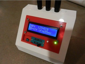 electronics project box component tester case enclosure 3d print model - Mito3D