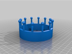 özelleştirilmiş yuvarlak örme dokuma tezgahımı diy 3d print model - Mito3D