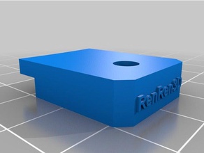 flashx Borosilikatglas-stopper 3d Drucker Zubehör beheizte Bett 3d print model - Mito3D