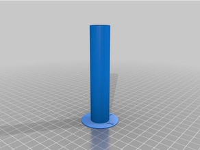 z calibration tube 3d printing tests 3d print model - Mito3D