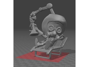 heimerdinger splash art league legends created toys & games dongers hazmat recall 3d print model - Mito3D