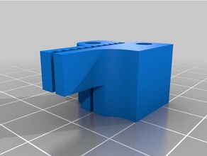 anet a8 prusa i3 extruder carriage belt holder 3d printer parts 3d print model - Mito3D