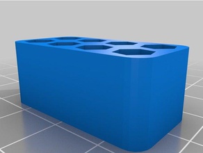 2x4tray organizador de herramientas otras cosas portaherramientas y cajas personalizado 3d print model - Mito3D