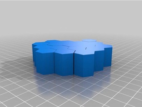 honeycomb Kunst-tools 3d print model - Mito3D