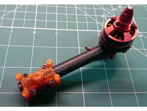 vortex 285 immersionrc fixed arm mount upgrade sport & outdoors drone sbs 3d print model - Mito3D