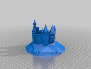 meine angepasste grand castle generator Gebäude & Strukturen kundengebundene 3d print model - Mito3D