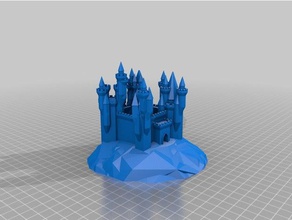 meine angepasste grand castle generator Gebäude & Strukturen kundengebundene 3d print model - Mito3D