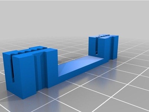 mecreator2 estabilizador de tensão da correia A impressão 3d tensor geeetech a primavera stablizer 3d print model - Mito3D