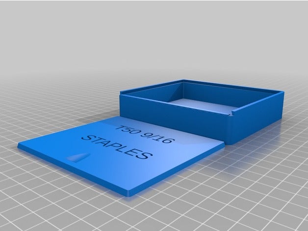 caja de almacenamiento grapas portaherramientas y cajas personalizador grapadora 3D print model - Mito3D