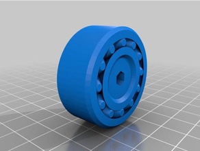 rolamento de agulhas fidget A impressão 3d engenharia giratório brinquedo agulha pré-montados 3d print model - Mito3D