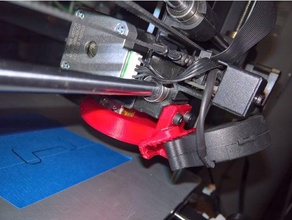 wanhao duplicator i3 plus wiring bracket 3d printer accessories ciicooler cii cooler cobra 3d print model - Mito3D