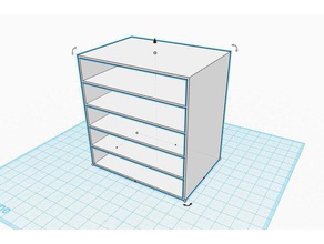 estanteria santi recipientes 3d print model - Mito3D