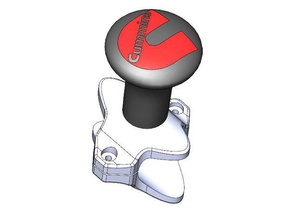 suicide knob steering wheel automotive 3d print model - Mito3D