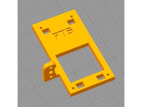 folgertech ft-5-actions de l'axe des x plaque + bltouch montage L'imprimante 3d pièces ft5 3d print model - Mito3D