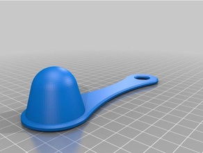 coffee measuring spoon scoop 1 tbsp kitchen & dining customized 3d print model - Mito3D