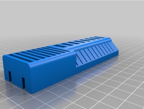 usb stick sd card holder organization customized 3d print model - Mito3D
