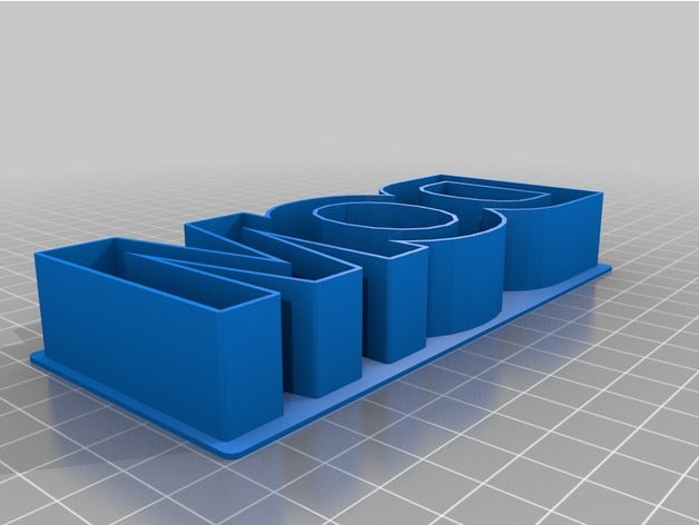 dom cocina y comedor personalizado 3D print model - Mito3D