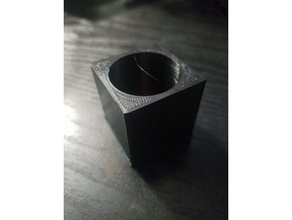 30mm calibration hole storage 3d printing tests cube 3d print model - Mito3D