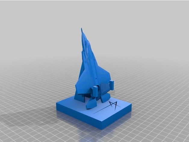 f-35 iphone stand telefone celular aeronaves suporte do 3D print model - Mito3D
