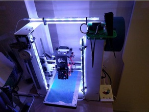 led light clip printrbot play fits ikea dioder 3d printer accessories 3d print model - Mito3D