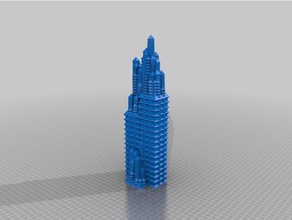 tigger Turm Dekor kundengebundene 3d print model - Mito3D