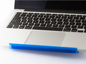 laptop-monitor-arm-Halterung computer laptop das macbook pro monitor-arm vesa 100 75 3d print model - Mito3D