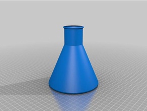 erlenmeyer flask - kahve kupa kaplar içme mug 3d print model - Mito3D