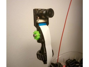 raspberry pi cam titulaire porte-outils & boîtes le bras support de caméra camera 3d print model - Mito3D