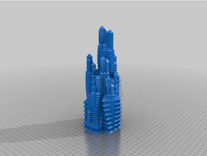 mi personalizados rascacielos decoración personalizado 3d print model - Mito3D