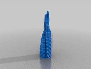 il mio personalizzato grattacieli arredamento su misura 3d print model - Mito3D