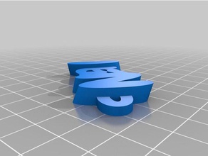 neal keychains customized 3d print model - Mito3D