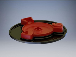 ciclop 3d disc set smaller printbeds diy scanner horus 3d print model - Mito3D