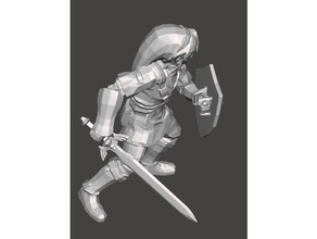 la légende de zelda skyward sword lien réparé jouets & jeux du jeu vidéo personnage 3d print model - Mito3D