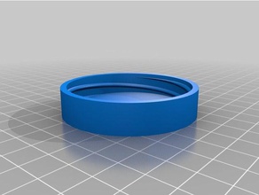 50mm container knurled lid containers customized 3d print model - Mito3D