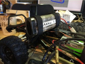 akku-titulaire face axial scx 10 r c véhicules scx10 rc crawler scx-10 3d print model - Mito3D