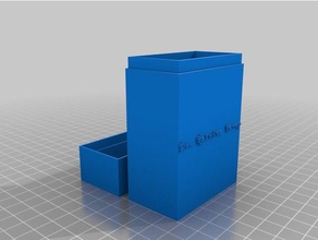 kat card case customizer office kundengebundene 3d print model - Mito3D