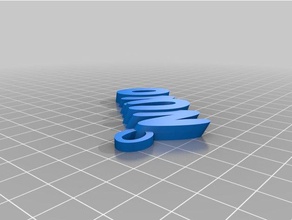 nuno keychain organization customized 3d print model - Mito3D