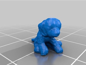 star dog animals 3d print model - Mito3D