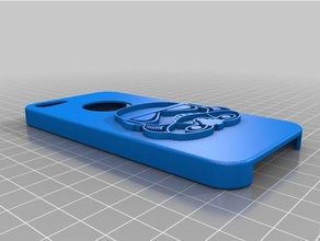 storm trooper iphone 5 case mobile phone 3d print model - Mito3D