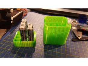 micro-Batterie Tasche kleine whoop winzige lipo-Fall 3d print model - Mito3D
