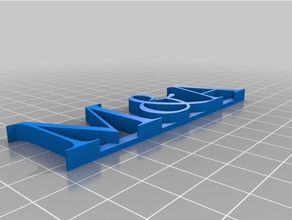 fast keychan Skulpturen kundengebundene 3d print model - Mito3D