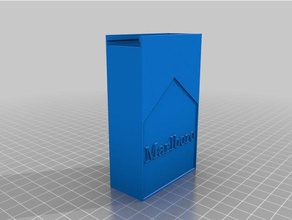 fume-cigarette ménage cigarette cigarettebox le titulaire 3d print model - Mito3D