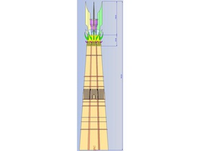 la torre de isengard - orthac las estructuras edificios construcción fantasía el señor los anillos en miniatura obra tolkien wargaming 3d print model - Mito3D