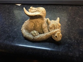 verificação de little dragon criaturas dragão 3d print model - Mito3D