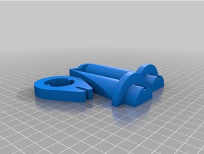 más amplio i3 soporte de bobina Impresora 3d accesorios 3d print model - Mito3D