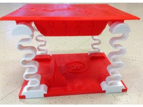 learning blade earthquake shaker table 3d print model - Mito3D