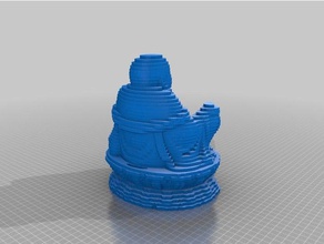 buddha steps sculptures 3d print model - Mito3D